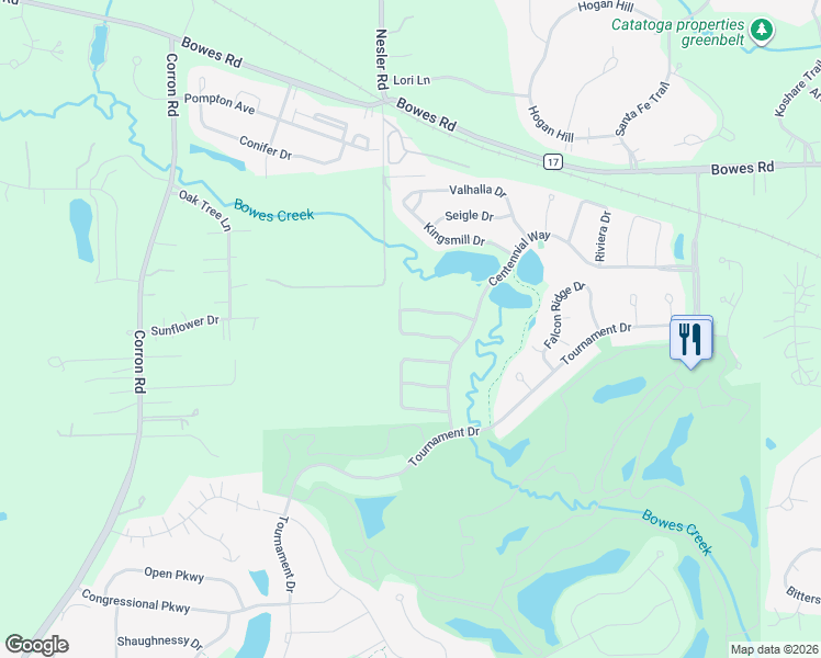 map of restaurants, bars, coffee shops, grocery stores, and more near 3862 Double Eagle Drive in Elgin