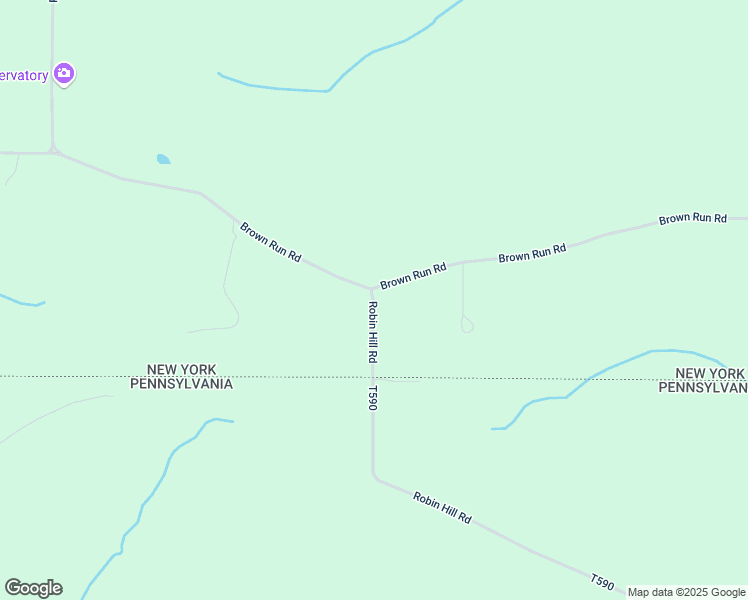 map of restaurants, bars, coffee shops, grocery stores, and more near 59 Robin Hill Road in Frewsburg