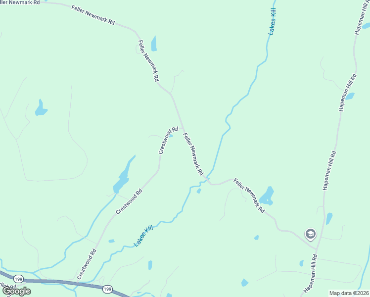 map of restaurants, bars, coffee shops, grocery stores, and more near 319 Feller Newmark Road in Red Hook