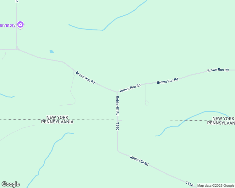 map of restaurants, bars, coffee shops, grocery stores, and more near 59 Robin Hill Road in Frewsburg