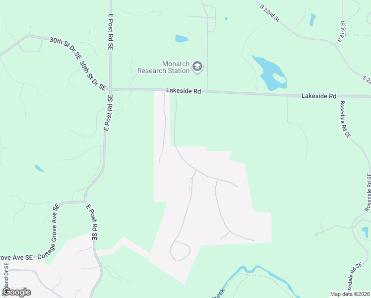 map of restaurants, bars, coffee shops, grocery stores, and more near 4708-4800 Keystone Ridge Southeast in Cedar Rapids