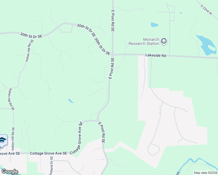 map of restaurants, bars, coffee shops, grocery stores, and more near 3322 East Post Rd SE in Cedar Rapids