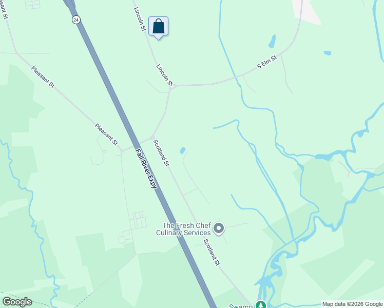 map of restaurants, bars, coffee shops, grocery stores, and more near 20 Scotland Street in West Bridgewater