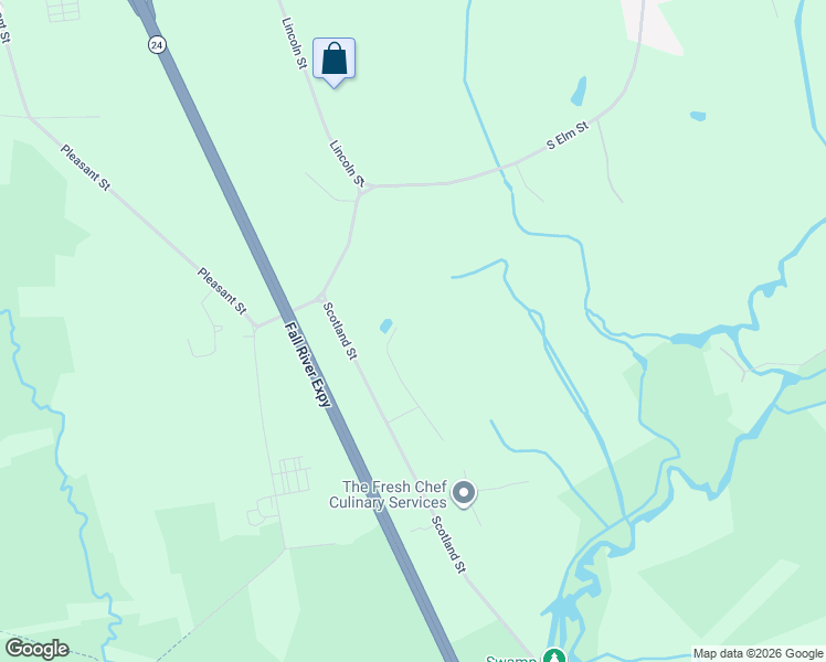 map of restaurants, bars, coffee shops, grocery stores, and more near 20 Scotland Street in West Bridgewater