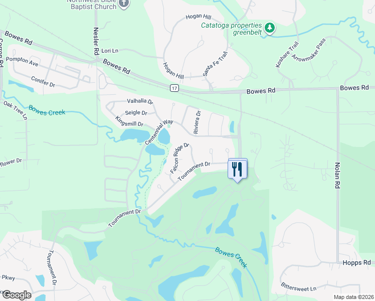 map of restaurants, bars, coffee shops, grocery stores, and more near 1169 Falcon Ridge Drive in Elgin