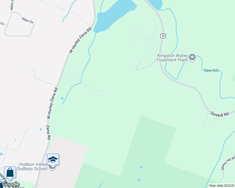 map of restaurants, bars, coffee shops, grocery stores, and more near 41 Mamoud Hill in Kingston