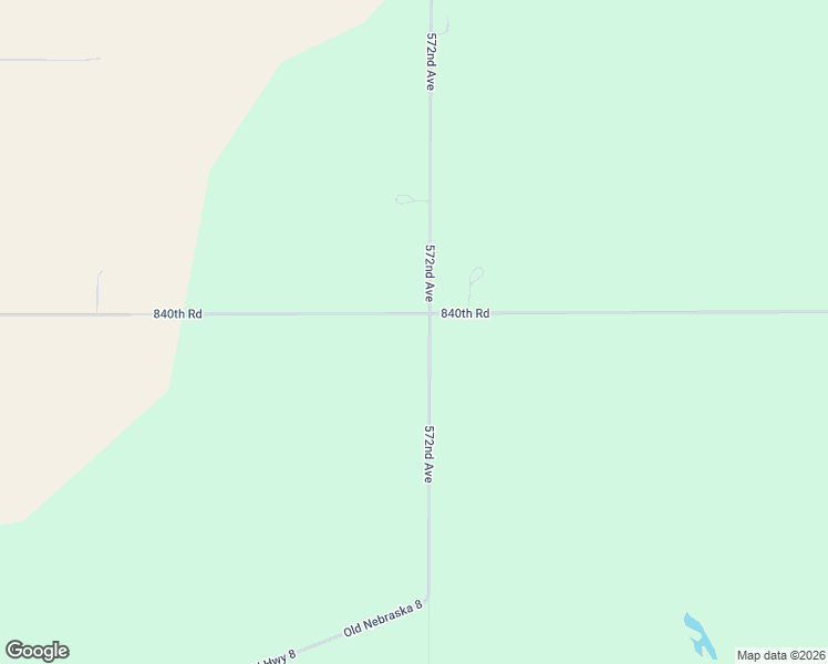 map of restaurants, bars, coffee shops, grocery stores, and more near 83992 572nd Avenue in Pilger