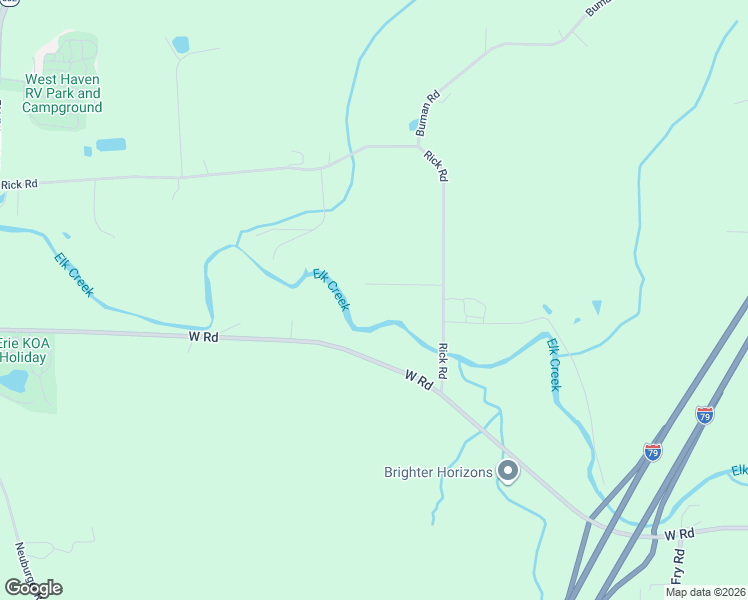 map of restaurants, bars, coffee shops, grocery stores, and more near 8580 Rick Road in McKean