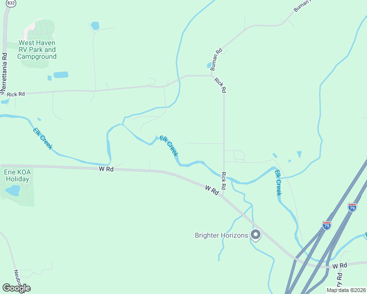 map of restaurants, bars, coffee shops, grocery stores, and more near 8580 Rick Road in McKean