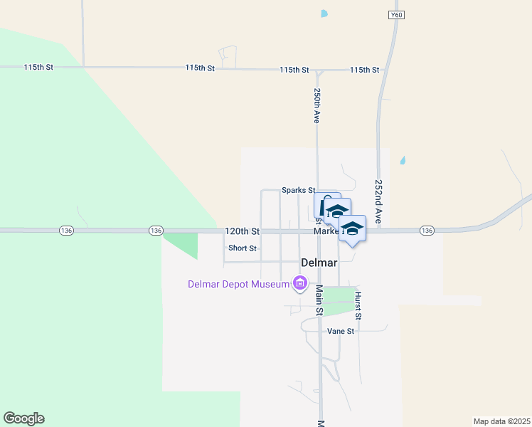 map of restaurants, bars, coffee shops, grocery stores, and more near 215 Bloomfield Avenue in Delmar