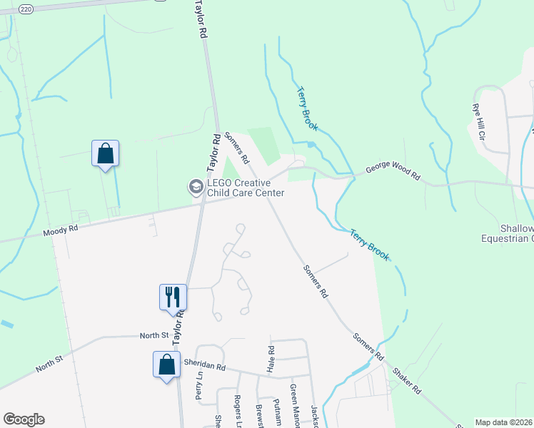 map of restaurants, bars, coffee shops, grocery stores, and more near 19 Somers Road in Enfield