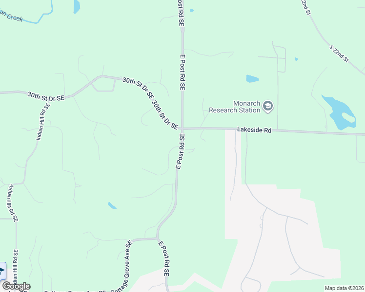 map of restaurants, bars, coffee shops, grocery stores, and more near 3152-3322 East Post Road Southeast in Cedar Rapids