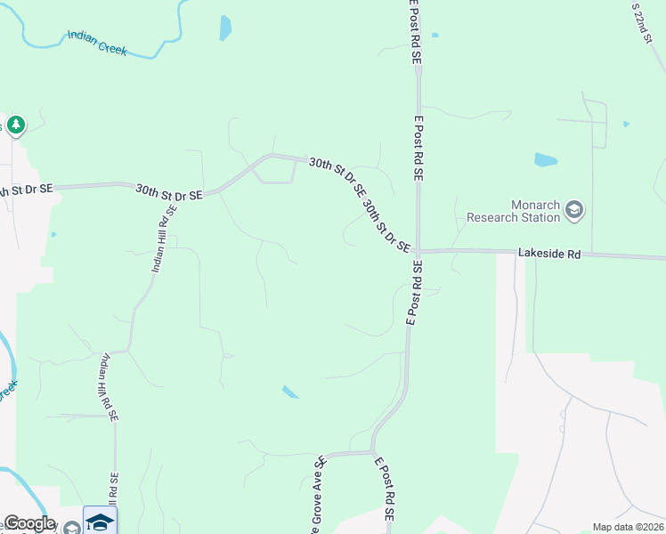 map of restaurants, bars, coffee shops, grocery stores, and more near 2010 Diamond Ridge Road in Cedar Rapids