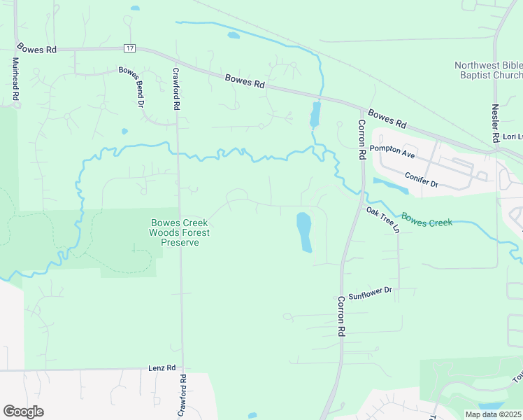 map of restaurants, bars, coffee shops, grocery stores, and more near 4370 John Milton Road in Elgin