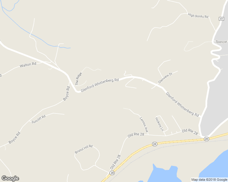 map of restaurants, bars, coffee shops, grocery stores, and more near 14 Grumme Road in Glenford