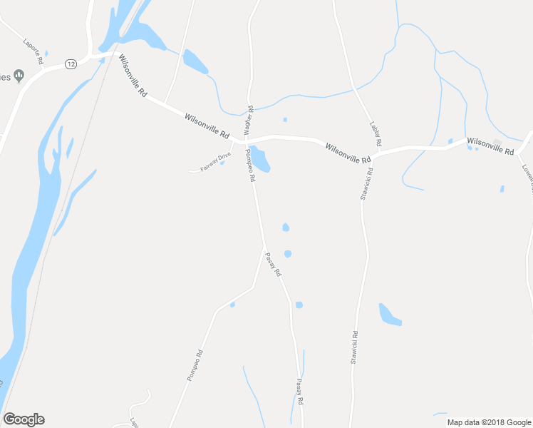 map of restaurants, bars, coffee shops, grocery stores, and more near 405 Pompeo Road in Thompson