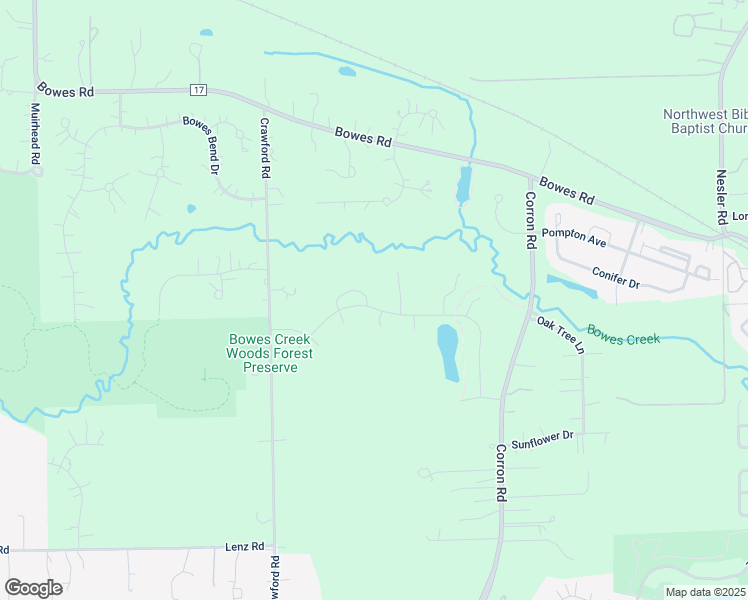 map of restaurants, bars, coffee shops, grocery stores, and more near 4370 John Milton Road in Elgin