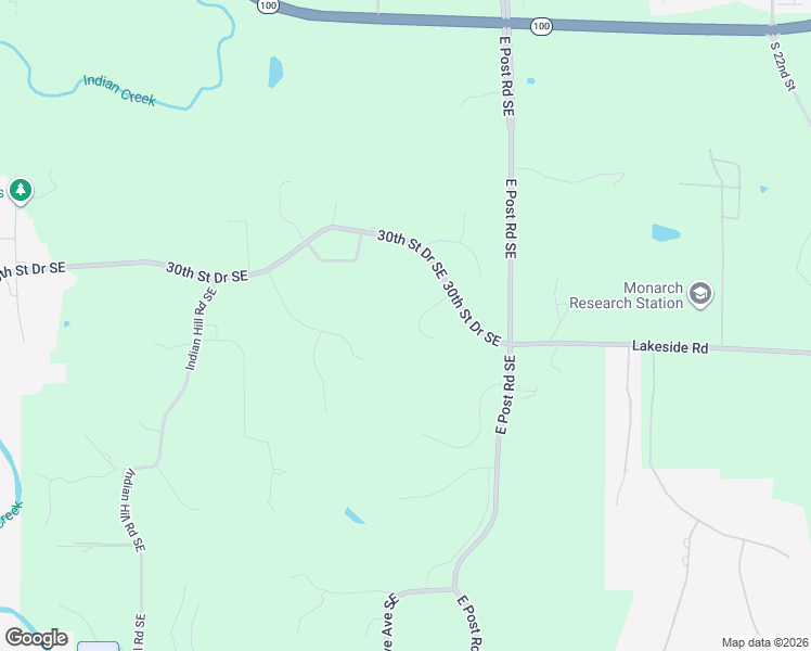 map of restaurants, bars, coffee shops, grocery stores, and more near 2010 Diamond Ridge Road in Cedar Rapids