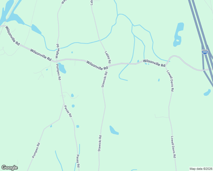 map of restaurants, bars, coffee shops, grocery stores, and more near 223 Stawicki Road in Thompson