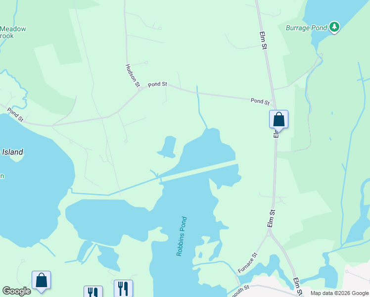 map of restaurants, bars, coffee shops, grocery stores, and more near 148 Elm Street in Halifax