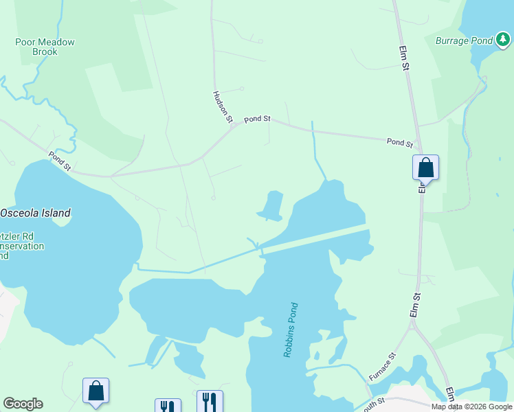 map of restaurants, bars, coffee shops, grocery stores, and more near 148 Elm Street in Halifax