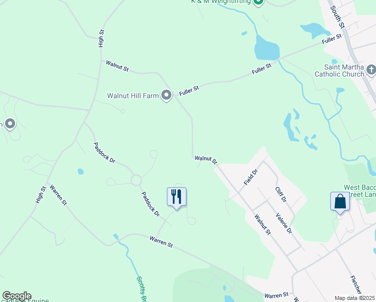 72 Walnut Street, Plainville MA Walk Score