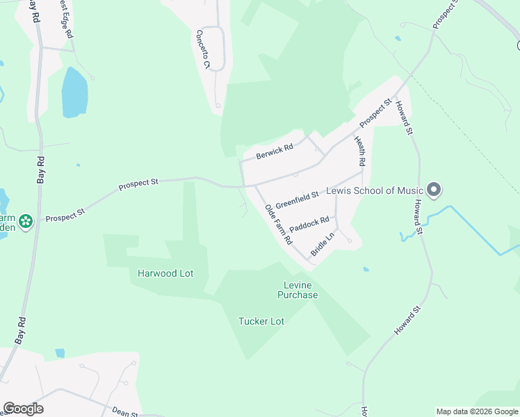 map of restaurants, bars, coffee shops, grocery stores, and more near 41 Greenfield Street in Easton