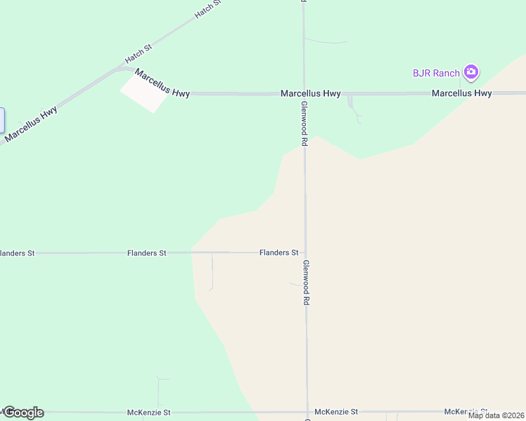 map of restaurants, bars, coffee shops, grocery stores, and more near 24144 Flanders Street in Dowagiac