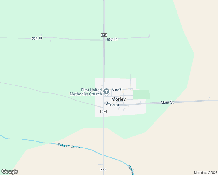 map of restaurants, bars, coffee shops, grocery stores, and more near 105 Vine Street in Morley