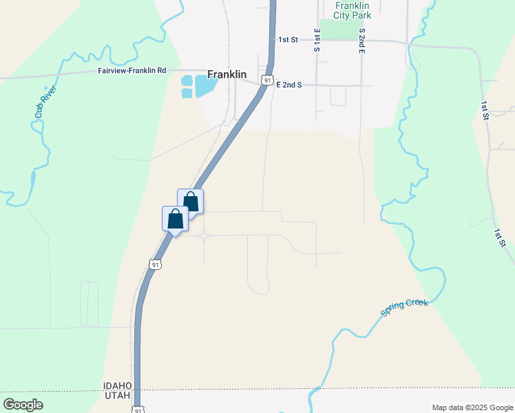 map of restaurants, bars, coffee shops, grocery stores, and more near 32 Cedar Lane in Franklin