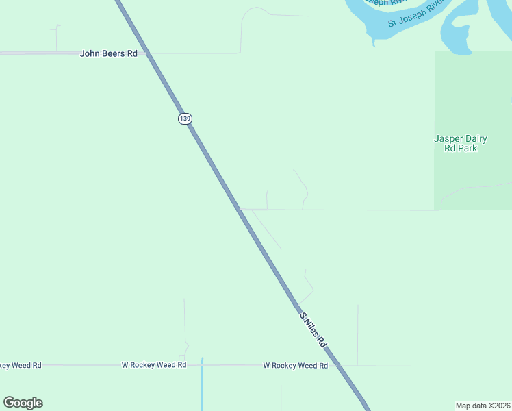 map of restaurants, bars, coffee shops, grocery stores, and more near 6107 South Niles Road in St. Joseph
