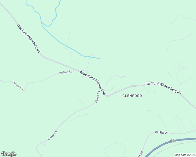 map of restaurants, bars, coffee shops, grocery stores, and more near 228 Glenford Wittenberg Road in Ulster County