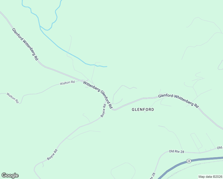 map of restaurants, bars, coffee shops, grocery stores, and more near 228 Glenford Wittenberg Road in Ulster County