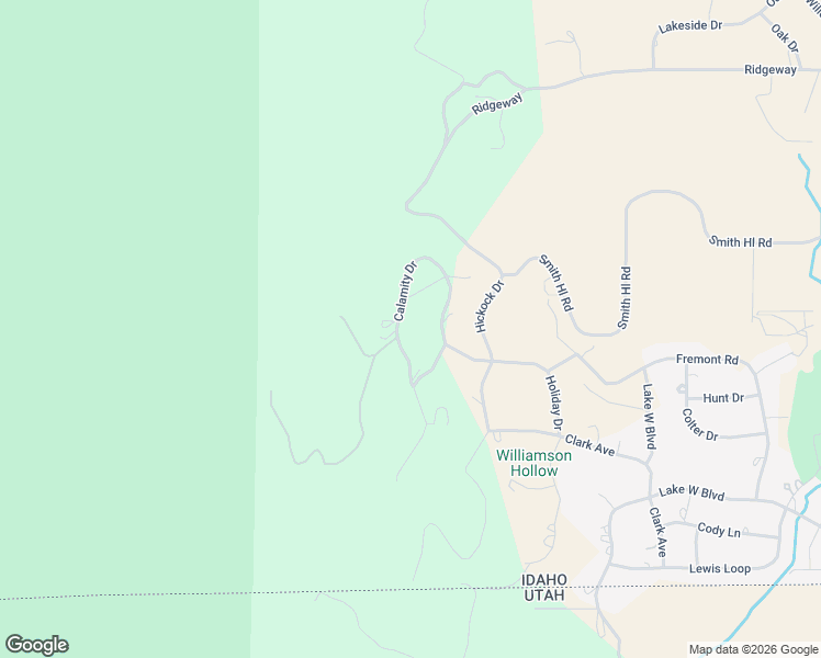 map of restaurants, bars, coffee shops, grocery stores, and more near 355 Calamity Drive in Fish Haven