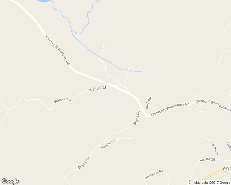 map of restaurants, bars, coffee shops, grocery stores, and more near 253 Glenford Wittenberg Road in Glenford