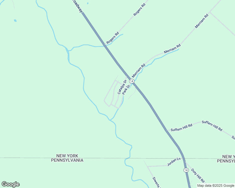 map of restaurants, bars, coffee shops, grocery stores, and more near Catalpa Dr in Wellsburg