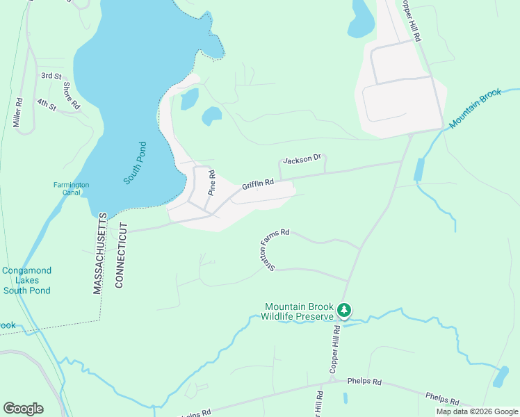 map of restaurants, bars, coffee shops, grocery stores, and more near 252 Birch Road in Suffield