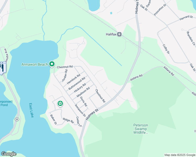 map of restaurants, bars, coffee shops, grocery stores, and more near 9 Twin Lakes Drive in Halifax