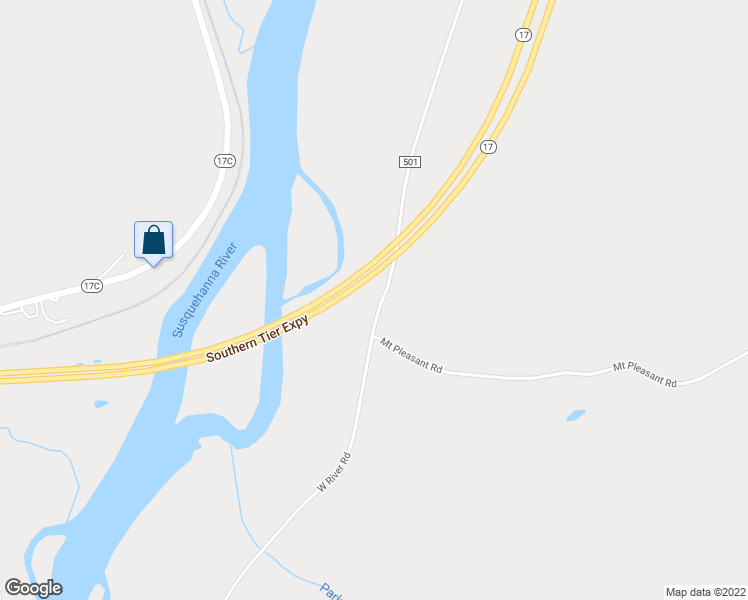 map of restaurants, bars, coffee shops, grocery stores, and more near 6111 West River Road in Nichols
