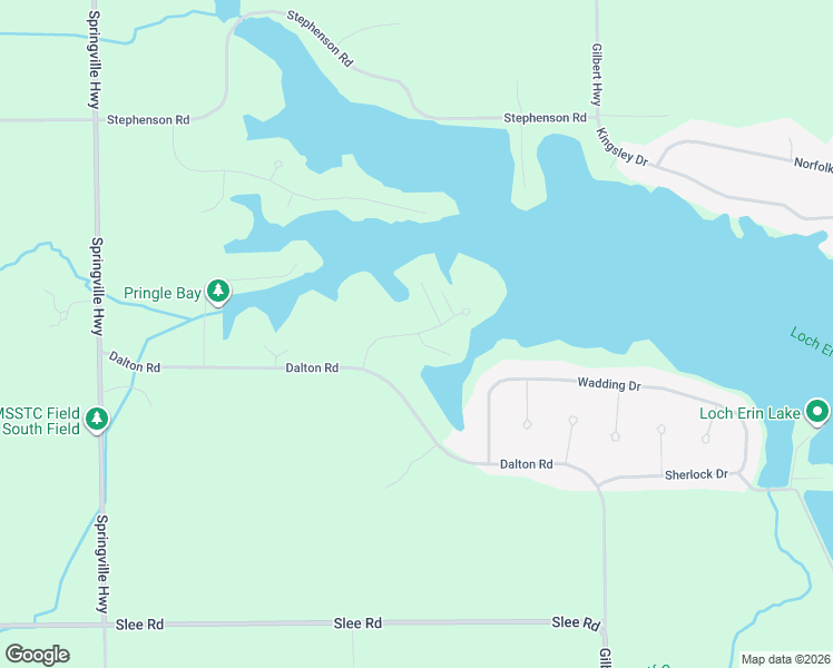 map of restaurants, bars, coffee shops, grocery stores, and more near Dalton Court in Lenawee County