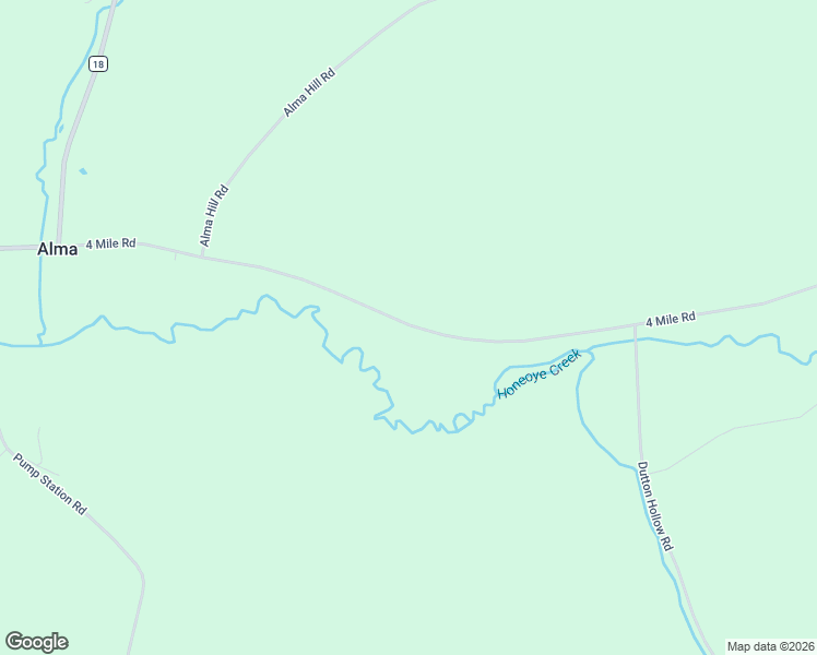 map of restaurants, bars, coffee shops, grocery stores, and more near 5508 County Road 38 in Wellsville