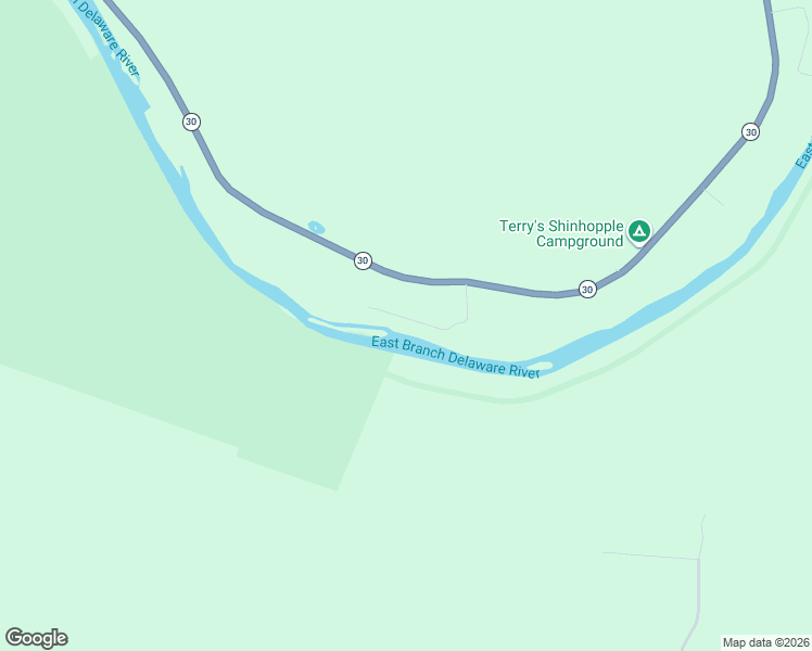 map of restaurants, bars, coffee shops, grocery stores, and more near 223 Long Flats Rd in Downsville