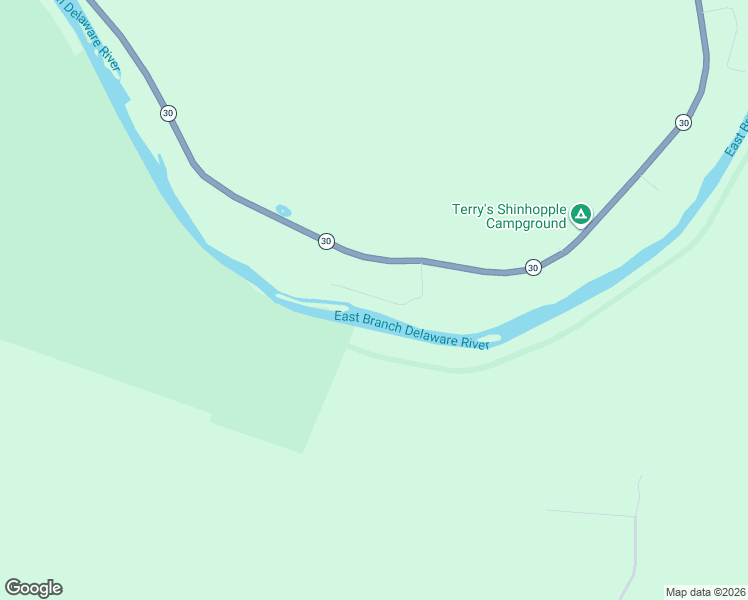 map of restaurants, bars, coffee shops, grocery stores, and more near 223 Long Flats Road in Downsville