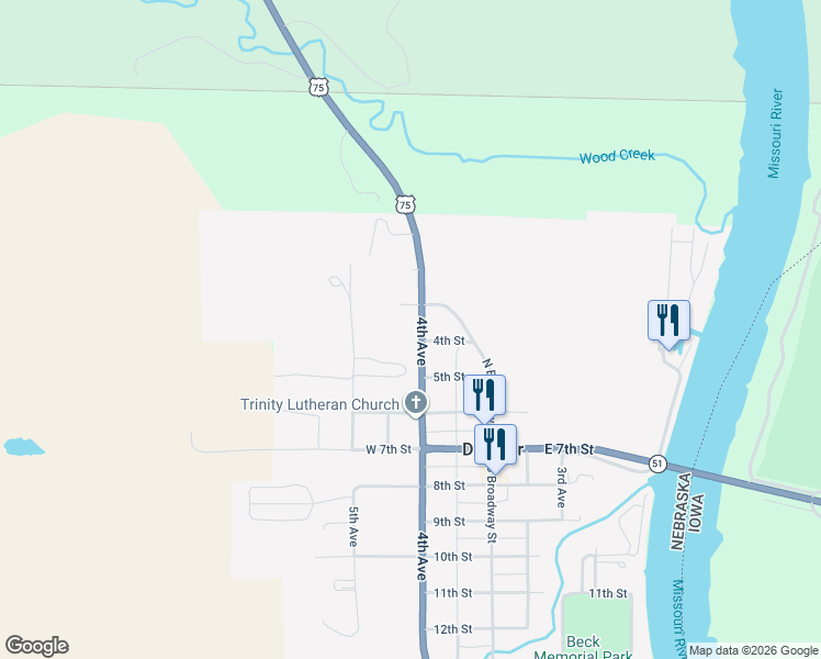 map of restaurants, bars, coffee shops, grocery stores, and more near 331 4th Avenue in Decatur