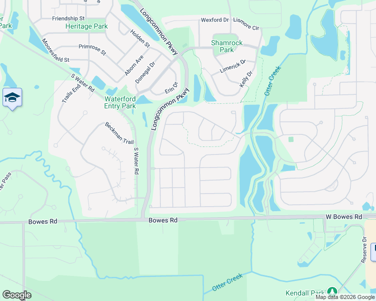 map of restaurants, bars, coffee shops, grocery stores, and more near 827 Voyage Way in Elgin