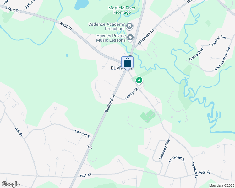 map of restaurants, bars, coffee shops, grocery stores, and more near 1 Scribner Way in East Bridgewater