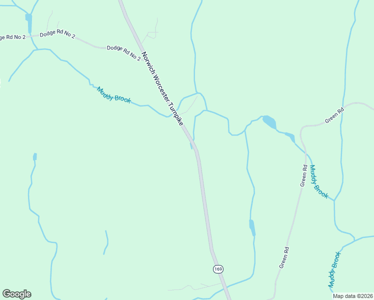 map of restaurants, bars, coffee shops, grocery stores, and more near 1520 Connecticut 169 in Woodstock