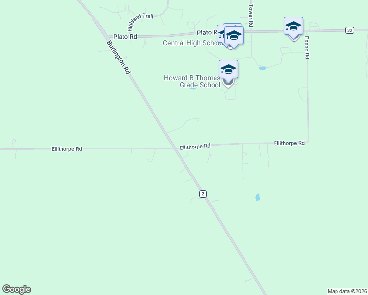 map of restaurants, bars, coffee shops, grocery stores, and more near 10N105 Burlington Road in Hampshire Township
