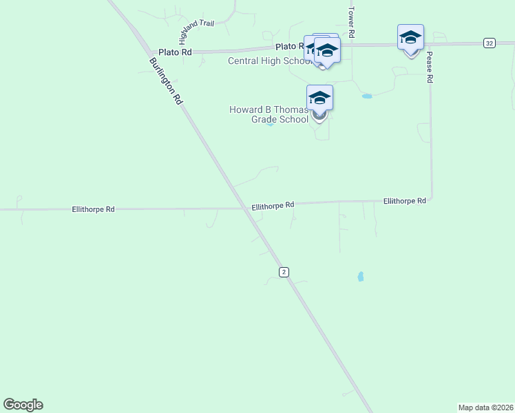 map of restaurants, bars, coffee shops, grocery stores, and more near 10N105 Burlington Road in Hampshire Township