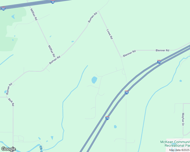 map of restaurants, bars, coffee shops, grocery stores, and more near 8353 Pondview Drive in McKean